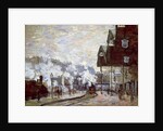 Gare Saint-Lazare, Paris, 1877 by Claude Monet
