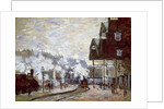 Gare Saint-Lazare, Paris, 1877 by Claude Monet