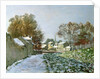 Snow at Argenteuil, 1874 by Claude Monet