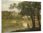 L'Île de la Grande Jatte, c.1877-82 by Stanislas Victor Edouard Lepine