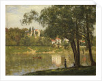 L'Île de la Grande Jatte, c.1877-82 by Stanislas Victor Edouard Lepine
