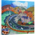 St. Catherines, river Wey, 2019 by Lisa Graa Jensen