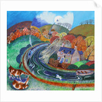 St. Catherines, river Wey, 2019 by Lisa Graa Jensen