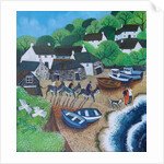 Cadgwith Harbour, 2018 by Lisa Graa Jensen