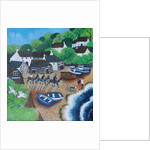 Cadgwith Harbour, 2018 by Lisa Graa Jensen