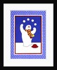Juggling Snowman by Lavinia Hamer