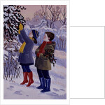 Gathering Holly by Lavinia Hamer