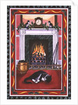 Christmas Fire by Lavinia Hamer