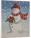 Snowman's Christmas Present by Lavinia Hamer