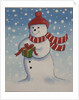 Snowman's Christmas Present by Lavinia Hamer