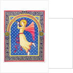 Angel Blowing Trumpet by Lavinia Hamer