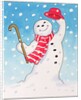 Dancing Snowman, 1996 by Lavinia Hamer