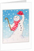 Dancing Snowman, 1996 by Lavinia Hamer
