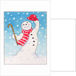 Dancing Snowman, 1996 by Lavinia Hamer