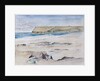 Polzeath and Pentire Head, 2007 by Caroline Hervey-Bathurst