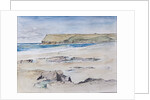 Polzeath and Pentire Head, 2007 by Caroline Hervey-Bathurst