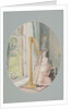 A Young Woman with a Harp, 2009 by Caroline Hervey-Bathurst