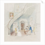 Mr Darcy Writing, 2010 by Caroline Hervey-Bathurst