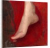 Study of a foot, early 1880s by Albert de Belleroche