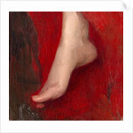 Study of a foot, early 1880s by Albert de Belleroche
