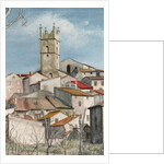 Early Spring, view through an orchard, c.1925 by Harry Morley