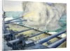Ship's cannons by Charles John de Lacy