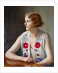 Portrait of the writer and illustrator Marian Ada. Peart, c.1930 by Captain J. B. Peart