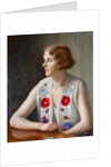 Portrait of the writer and illustrator Marian Ada. Peart, c.1930 by Captain J. B. Peart