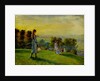 Study for 'Children playing in the fields at sunset' by Walter Bonner Gash