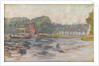 Lakeside view, c.1910 by Arthur Haythorne Studd
