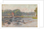 Lakeside view, c.1910 by Arthur Haythorne Studd