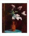 Still life with White Lilacs by Albert de Belleroche