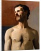 Male Nude - life study, c.1885 by Albert de Belleroche
