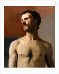 Male Nude - life study, c.1885 by Albert de Belleroche