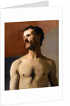 Male Nude - life study, c.1885 by Albert de Belleroche
