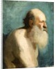 Profile study of an old man, c.1880 by Albert de Belleroche