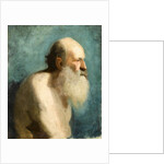 Profile study of an old man, c.1880 by Albert de Belleroche