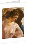 Portrait of a young lady, c.1900 by Albert de Belleroche