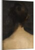 Rear view, head and shoulders, of a young woman, c.1885 by Albert de Belleroche