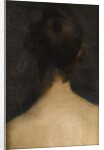 Rear view, head and shoulders, of a young woman, c.1885 by Albert de Belleroche
