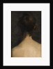 Rear view, head and shoulders, of a young woman, c.1885 by Albert de Belleroche