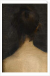 Rear view, head and shoulders, of a young woman, c.1885 by Albert de Belleroche