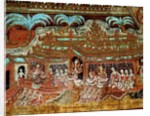 A court scene by Burmese School