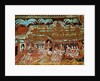 A court scene by Burmese School