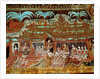 A court scene by Burmese School