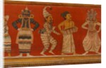 Wall painting in the Image House of the Subdharama Temple, Dehiwala by Sri Lankan School