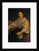 Portrait of a woman in traditional Filipino costume by Filipino School