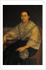 Portrait of a woman in traditional Filipino costume by Filipino School