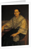 Portrait of a woman in traditional Filipino costume by Filipino School