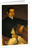 Portrait of a man in traditional Filipino costume by Filipino School